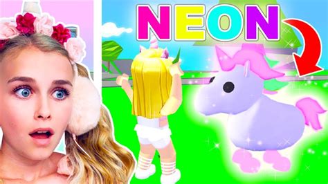 Roblox Unicorn Neon For Adopt Me