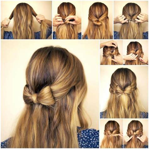 26 Beginner Last Minute Beginner Easy Hairstyles Step By Step