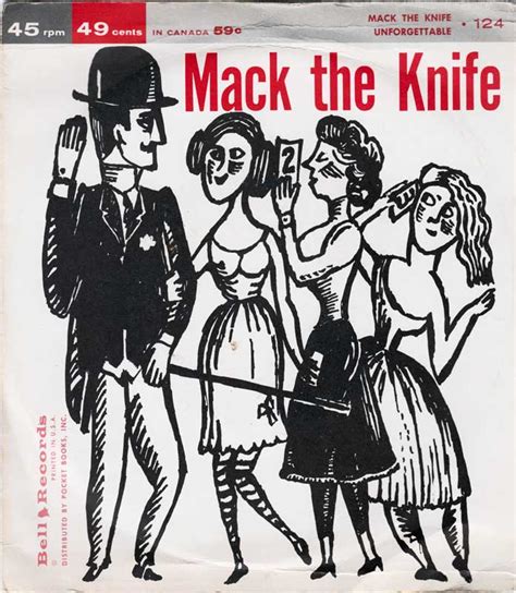 Mack The Knife Kurt Weill Bertolt Brecht Marc Blitzstein In A Latin Bag