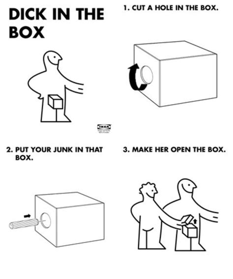 Ikea Instructions Dick In A Box Know Your Meme