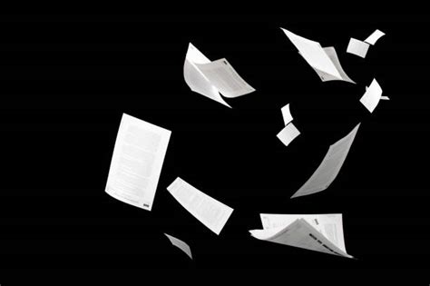 Paper Falling Stock Photos Pictures And Royalty Free Images Istock