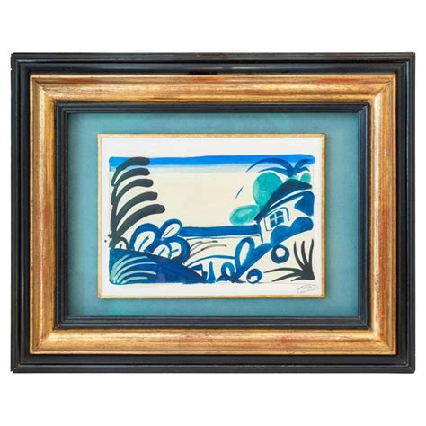 André Derain Painting Watercolor France Circa 1940 For Sale At 1stdibs
