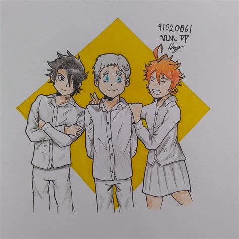 The Promised Neverland •dibujos Y Animes• Amino
