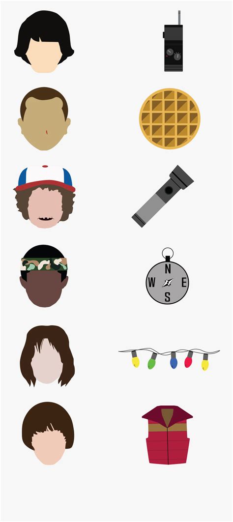 Stranger Things Icon Set Stranger Things Characters Png Is A Free