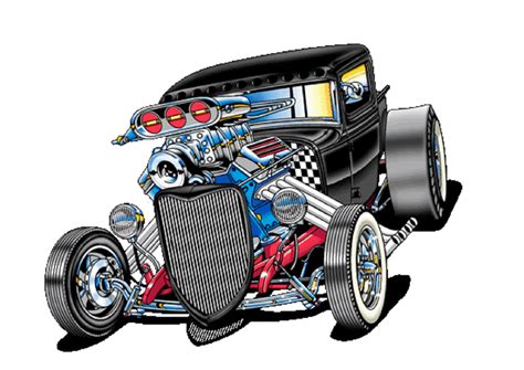 Cartoons Art Cars Hot Rods Automotive Art