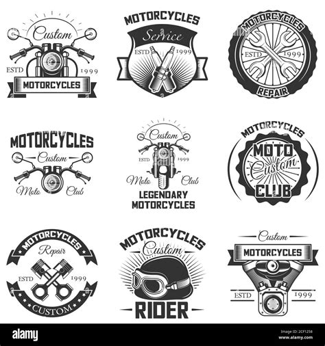 Motorcycle Badges Hi Res Stock Photography And Images Alamy