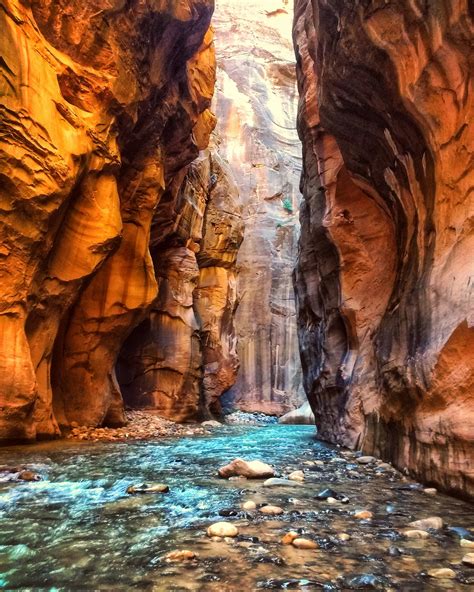 The Narrows Utahs Daredevil Slot Canyon Unusual Places