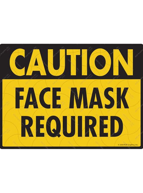 Caution Face Mask Required Exterior Ppe Aluminum Sign Etsy