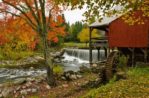 Grist Mill And Museum Weston Vt Vermont Pictures Of America The