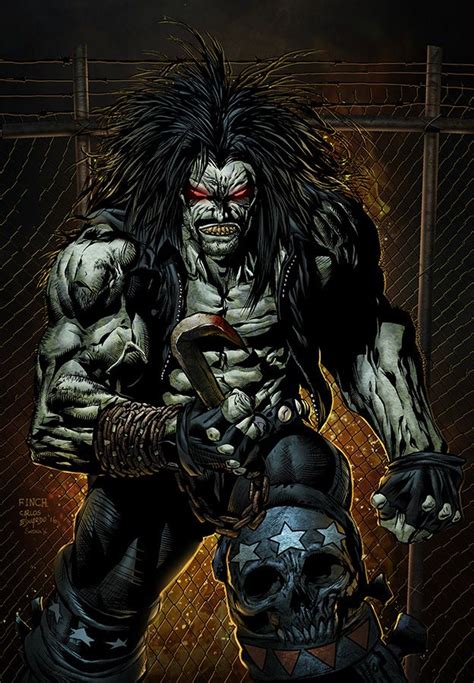 Lobo By David Finch Dc Comics Wallpaper Dc Comics Artwork Comic