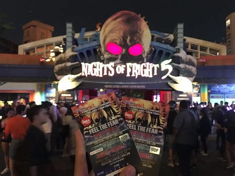 Thanks to our friends at sunway lagoon, we are giving away 20 pairs of tickets to 'nights of fright 7' valid only on 19 october 2019. Feel the Fear di Night of Fright 5 Sunway Lagoon - Afiq Halid