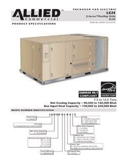 Lgh Ton Rooftop Units Packaged Gas Lgh Ton Rooftop Units Packaged Gas Pdf