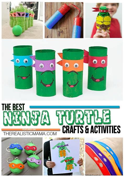 20 Tmnt Games Activities And Crafts The Realistic Mama Turtle