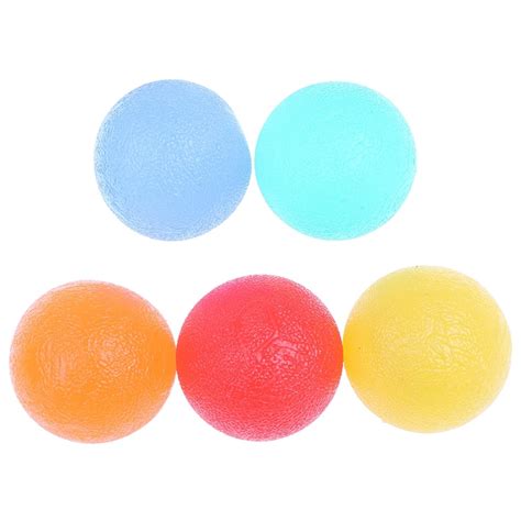 Silicone Grip Ball For Hand Finger Strength Exercise Stress Relief Ball Fitness Equipment