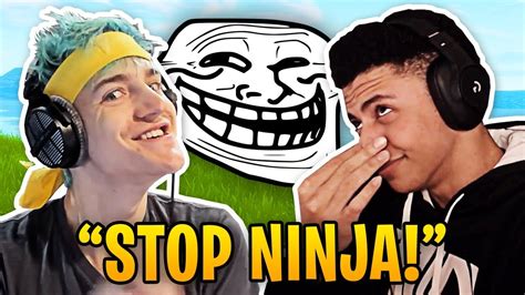 A human face is a completely unique feature and can say a lot about the person. Ninja Trolls Myth on Fortnite! | Fortnite Best Moments #25 ...