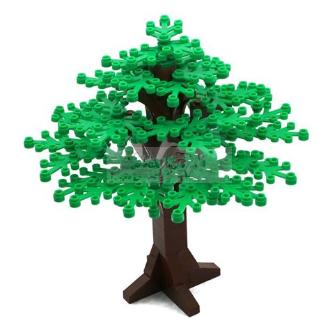 Big Tree Green Leaf Garden Accessories Lego Minifigure Toys