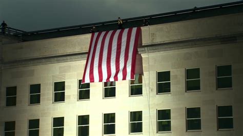 Flag Unfurled At Pentagon To Mark Anniversary Of 911 Abc27