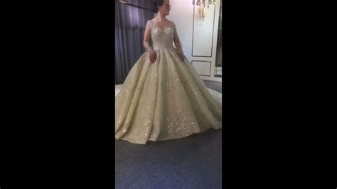ns3921 amanda novias luxury beaded long sleeve wedding dress 2020 say yes to the dress youtube