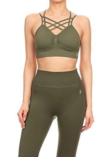 criss cross strap activewear fashion sports bra caged lounge bralette with ruched detail