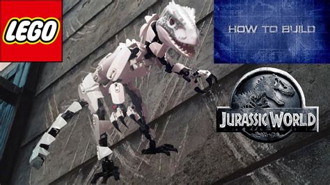 How To Build A Lego Indominus Rex From Jurassic World With Hero Factory YouTube
