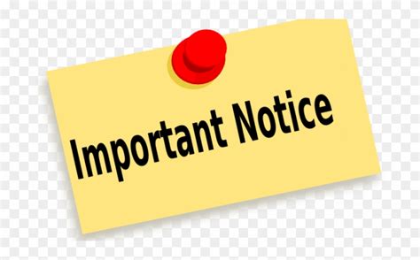 Important Notice Icon Clipart 79777 Pinclipart