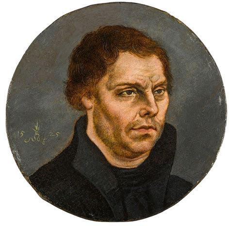 Portrait Of Martin Luther 14831546 By After Lucas Cranach The Elder