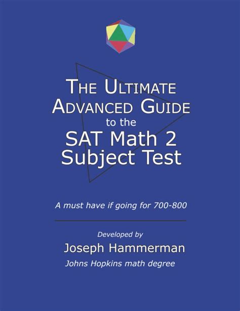 Mua Ultimate Advanced Guide To The Math Sat 2 Subject Test The Most Advanced Guide Trên Amazon