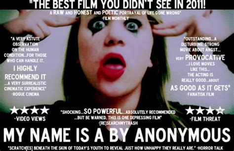 My Name Is A By Anonymous Finally Gets Distro Dread Central