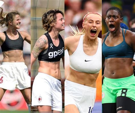 Five Female Footballers Who Removed Their Jerseys To Celebrate A Goal