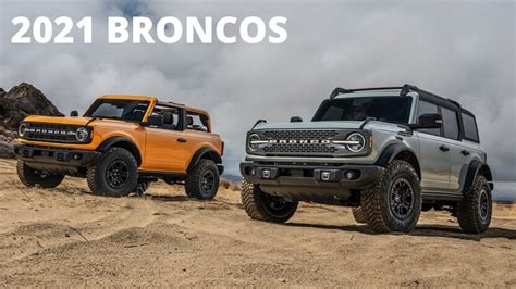 New 2021 Ford Bronco Revealed Full Presentation Youtube