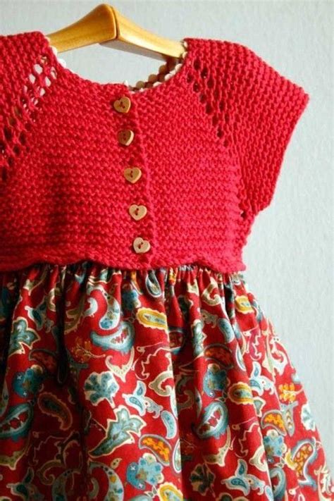 Kirmizi Orgu Kisa Kollu Kiz Cocuk Alti Kumas Elbise Crochet Baby Dress Crochet Girls Crochet
