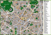 Milan italy map tourist - Map of milan italy tourist attractions ...