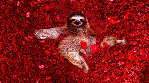 Sloths And Roses Faultier