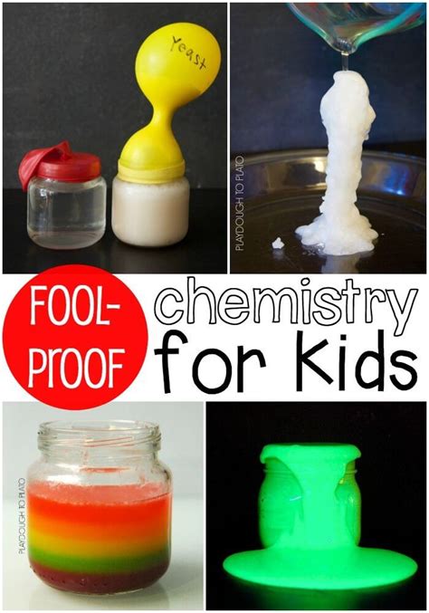 Tons Of Foolproof Chemistry Projects For Kids Great Inspiration For