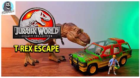 Jurassic World Legacy Collection T Rex Escape Pack Review Youtube