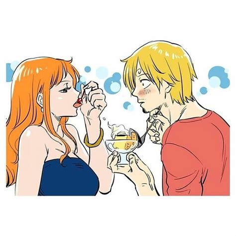 Pin De Hime Sama Em Sanji X Nami One Piece One Piece 3 Casal