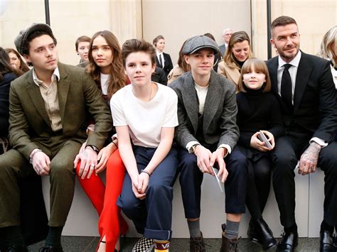 David beckham with his children cruz, romeo and brooklyn when they were much younger (picture: Flipboard: David Beckham shares rare family snap as he ...