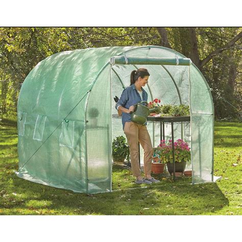 Great savings & free delivery / collection on many items. CASTLECREEK Deluxe Walk-in Greenhouse - 232381 ...