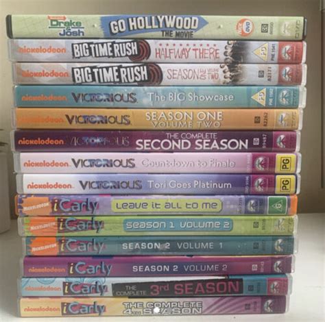 ICarly Victorious Drake And Josh DVDs Seasons Series Volume