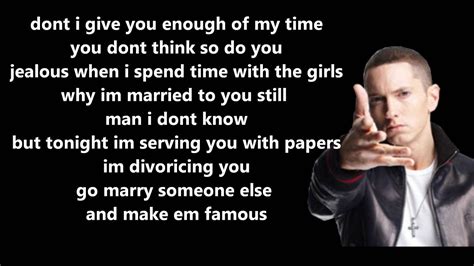 25 To Life Eminem Lyrics On Screen Hd Youtube