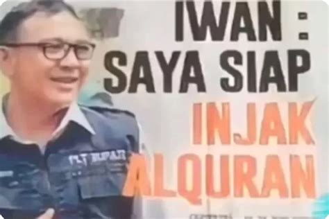 Profil Plt Bupati Bogor Iwan Setiawan Meminta Maaf Usai Viral Video
