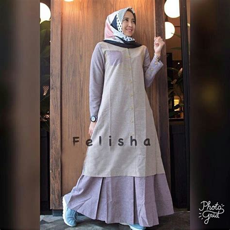 25 Top Baru Gamis Remaja