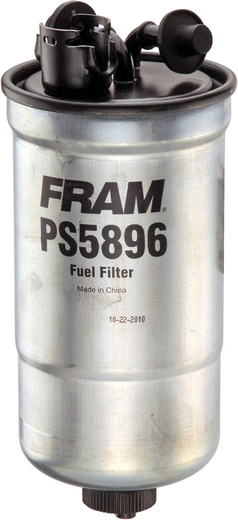 Fram Ps5896 Inline Fuelwater Separator Canister Filter