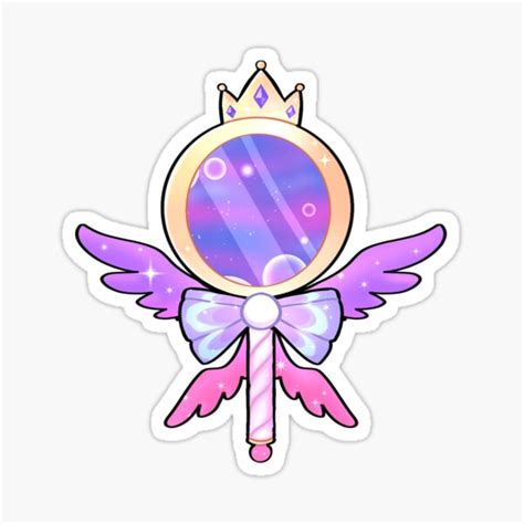 magical girl wand sticker for sale by cheriibunbon redbubble