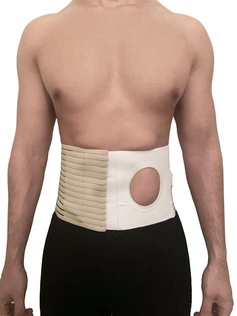 Abdominal Hernia Belt Ostomy Supplies With 314 Ringhole For Post Operative Care After