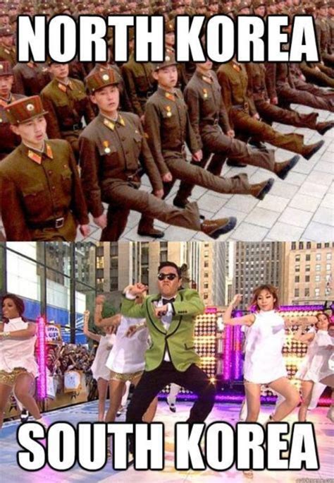 North Korea Vs South Korea Gangnam Style Know Your Meme