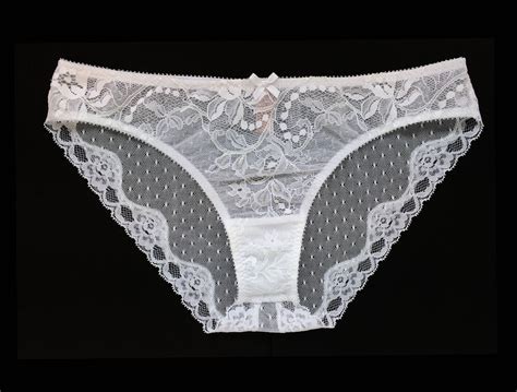 bride panties lace panties white lace sheer panties see through lingerie sexy panties sheer