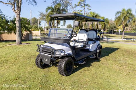 Club Car Precedent 6 Passenger Alpha White Sku 630 Miami Golf Carts