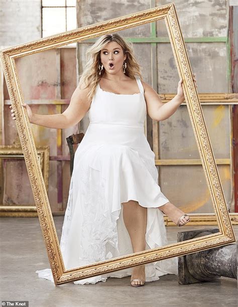 newlywed model hunter mcgrady delves into size inclusivity in the bridal industry daily mail