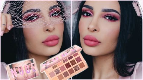 New Nude Palette From Huda Beauty Testing New Makeup Youtube My XXX Hot Girl